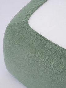 Froté plachta 140 × 200 cm - olivová