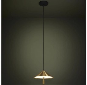Eglo 390271 - LED Luster na lanku PARAGUAY LED/12W/230V 3000K zlatá