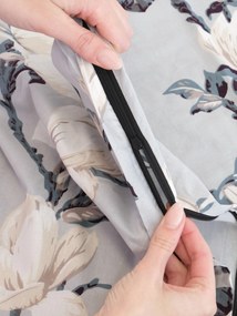 Bavlnená obliečka na vankúš Renforcé 40 × 40 cm - Johari šedé