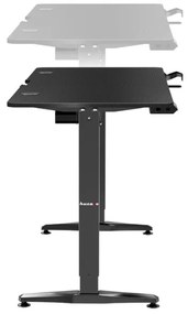 Ergonomický herný stôl Hero - 8.5 čierny