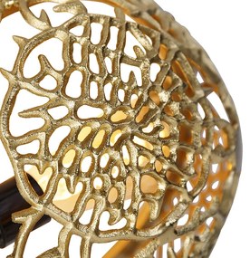 Art Deco nástenná lampa zlatá - Maro