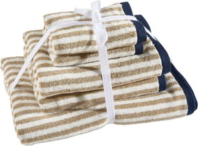 XXXLutz SADA FROTÉ UTERÁKOV, 30/50 cm, modrá, béžová Esposa - Kúpeľňový textil - 005018000402