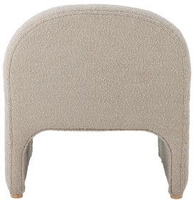Krémové kreslo z textílie buklé Neel – Bloomingville