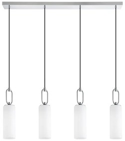 Eglo 390129 - Luster na lanku MAJANA 4xE27/40W/230V lesklý chróm
