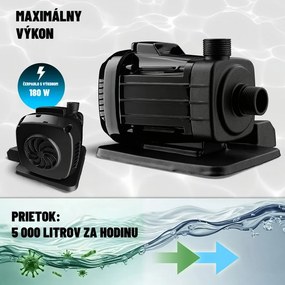Piesková filtrácia k bazénu AQUA s filtračnými guľôčkami, 5 000 l/h, modrá Monzana