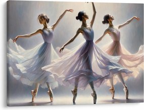 Obraz - Tri baletky (70x50 cm)