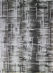 Berfin Dywany Kusový koberec Dizayn 2219 Grey - 160x230 cm