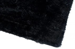 Koberec SILK čierny