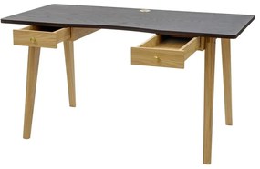 Pracovný stôl v dekore duba 70x140 cm Nice – Woodman