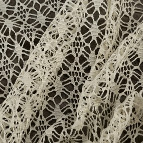 ZÁCLONA NA KRÚŽKOCH MIRELLA 140X250 CM BÉŽOVÁ