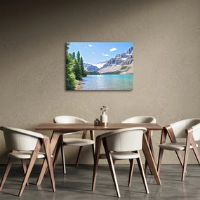 Obraz Alpského jazera (70x50 cm)