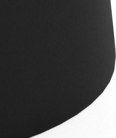 Konferenční stolek Santorini 70 cm černý/mramorově bílý