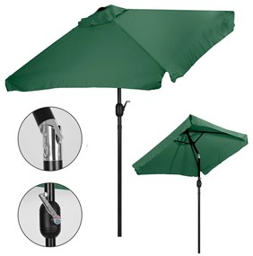 Záhradný slnečník DELISSA 200x140 cm zelený