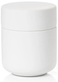 Biela kameninová dóza s vekom Zone UME