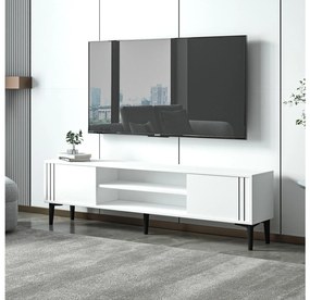 TV stolík/skrinka Snowden (biela) . Vlastná spoľahlivá doprava až k Vám domov. 1102581
