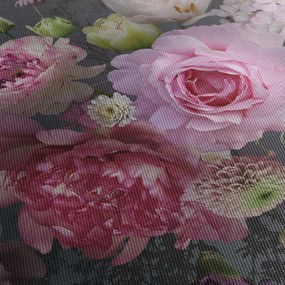 Obraz - Záhradné kvety (120x50 cm)