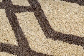 Koberec SAMPLE MICRO SHAGGY 171321 béžovo - hnedý