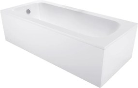 Mexen Vega štvorecna vaňa 170 x 80 cm s krytom, biela - 55011708000X