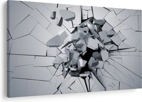 Obraz abstrakcie 3D (90x60 cm)
