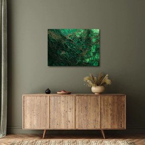 Obraz - Zelený mikroskopický záber (70x50 cm)