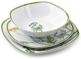 Porcelánová jedálenská súprava Village Dill sada 18ks