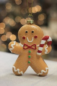 Závesná vianočná ozdoba Pán Perník 11cm