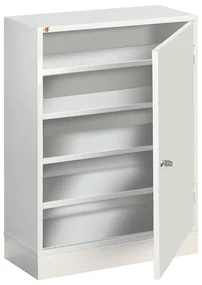 Kancelárska skrinka SERVE, 800x660x275 mm, biela