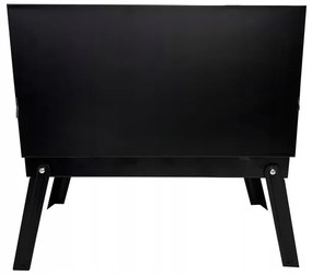 Skládací turistický gril BBQ1009 černý