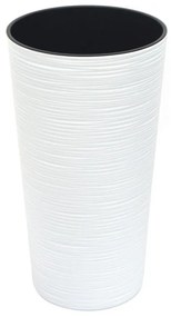 Kvetináč UH o300 mm LILIA DLUTO biely výška 570 mm KLC