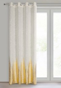 ZÁVES NA KRÚŽKOCH IMANI 135X250 CM VZOROVANÁ