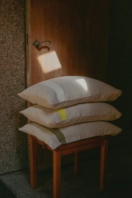 Ľanová obliečka na vankúš Usva 50x60, ľan-biely