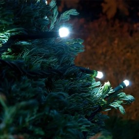 DECOLED LED osvětlení na baterie, ledově bílá, 10,2 m, IP44