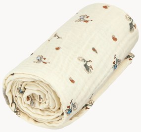 Detská deka z organickej bavlny Bicycles