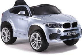 LEAN CARS BMW X6 batérie auto strieborná maľovaná