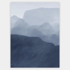 Abstraktný Plagát "Blue Mountains" set 1