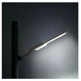 Germina LED pouličná lampa / lampáš HERMETIC 100W sivá 10000lm 5000K
