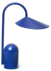 Ferm Living Prenosná lampa Arum, bright blue 1104269288
