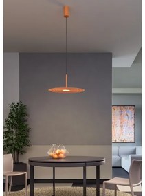 Redo 01-3045 - LED luster na lankách LAKE LED/13W/230V CRI 90 priemer 50 cm oranžová