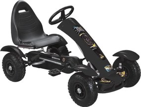 LEAN CARS Pedálová motokára F618 Black