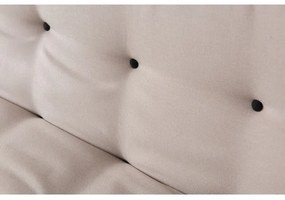 Dvojmiestná rozkladacia pohovka BAKU krémová