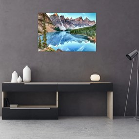 Obraz - Moraine lake (90x60 cm)