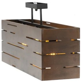 Prisadený luster CUBO 3xE27/60W/230V