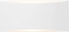 Inteligentná nástenná lampa biela 20 cm vrátane Wifi G9 - Tum