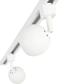 Moderný koľajnicový systém biely 3-svetlá 1-fázový - Gissi