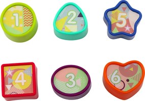 LEAN Toys Multifunkčný vzdelávací triedič kociek 7v1 Svetlá Zvuky