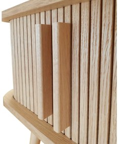 Nočný stolík v dekore duba Rove - Woodman