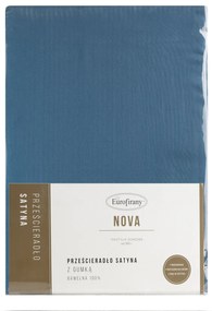 MAKOSATÉNOVÉ PRESTIERADLO NOVA 200X220 CM, VÝŠKA 30 CM TMAVOMODRÉ