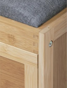 Bambusový botník prírodný DR-N1014 GREY2