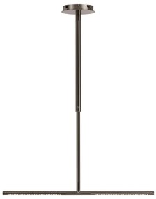 Kovové LED závesné svietidlo v striebornej farbe s kovovým tienidlom Omni Ceiling – UMAGE