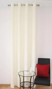 Luxusné hotové závesy na okno v krémovej farbe Dĺžka: 250 cm